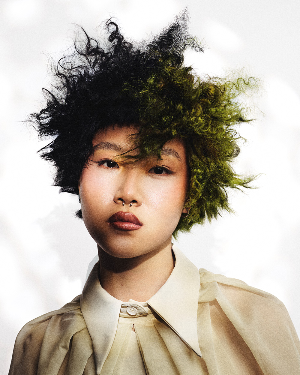 Curly Crop With Spiked Texture - Jamie Benny - BHA North Western Hairdresser of the Year 2026 Finalist Collection-